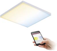 Paulmann Velora 79825 Panneau à LED 10.5 W blanc chaud à blanc lumière du jour blanc mat
