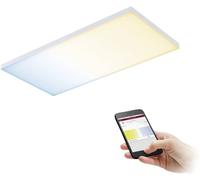 Paulmann Velora 79827 Panneau à LED 15.5 W blanc chaud à blanc lumière du jour blanc mat