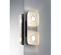 Paulmann Wallceiling Carré Tucana IP44 LED 1x9W Aluminium Anodisé / Clair 230V