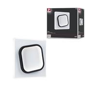 Paulmann WD 2Form Appliq LED 22W 240x240mm Blanc Noir 230V Acrylique Métal 71164