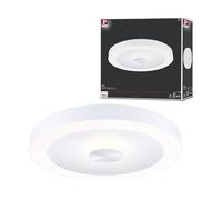 Paulmann Plafonnier LED Volea 71179 – 4 W, 18,5 W – Blanc/Argent