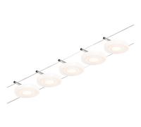 Paulmann - Wire DiscLED Système de lampes LED sur câble, à 5 lampes