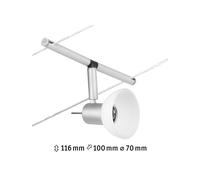 Paulmann Wire Sheela Spot Chromé Pour Câble