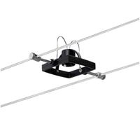 Paulmann Wire Spot MacII Système de base pour éclairage sur câble GU5.3 LED noir (mat)