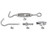 Paulmann Wire System Light&easy Montageset de Serrage Pas Isolé Étamé Métal