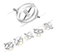 Paulmann Wire Systems 94436 Système complet déclairage sur câble GU5.3 chrome (mat)