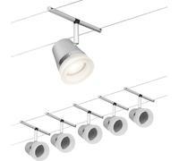 Paulmann WireDC Set Cone Système de base pour éclairage sur câble GU5.3 chrome (mat), chrome