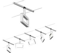 Paulmann WS DC Frame Système complet déclairage sur câble chrome (mat), chrome