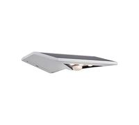 Paulmann Yoko 94244 Applique murale solaire LED d'extérieur en plastique Blanc chaud 3000 K 1,2 W