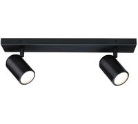 Paulmann Zyli plafonnier 2x10 W noir 66775