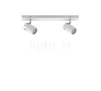 Paulmann 66711 Spots Zyli, IP44, max. 2x10W, GU10, Blanc/Chrome, 230V, Métal