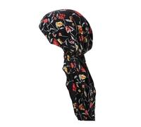 PAULOF PENG Turban Femme - Foulards pour Femme avec une Élasticité Agréable, pour Patients Chimio & Cancer, comme Couvre-chef en Couleurs Unies, 2, taille unique