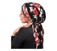 PAULOF PENG Turban Foulard pour femme avec élasticité confortable pour patients chimio-cancéreux Couleurs unies, 4, taille unique
