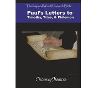Paul's Letters to Timothy, Titus, & Philemon
