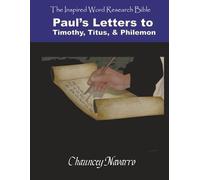 Paul's Letters to Timothy, Titus, & Philemon