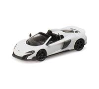 paul's model art gmbh Minichamps 870154430 - Mclaren 675Lt Spider White - échelle 1/87 - modèle de Collection