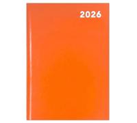 PaulStore 2026 Agenda A4 / A5 / A6 avec une page par jour et une semaine à afficher, organisateur de couleur pastel pour étudiant, enseignant, maison, bureau, planificateur annuel pour les affaires