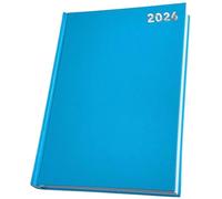 PaulStore Agenda 2026 A4/A5/A6 - Couleur pastel - Semainier - Bleu clair - A4 - 1 page par jour
