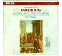 Paulus by Mendelssohn, Janowitz, Lang, Masur, Adam (1990-10-25)