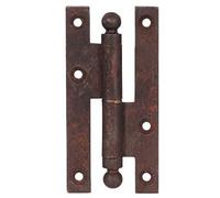 Paumelle 5174 UBOIS SAS - 140x60 mm - Droite - Fer rouillé ciré - 288159