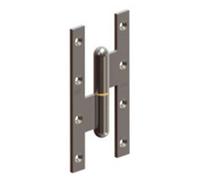 Paumelle 6004 bout carré droite NF 110x70mm - MONIN - 611210