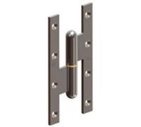 Paumelle 6004 bout carré gauche NF 110x70mm - MONIN - 611220