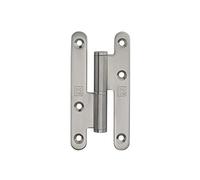 Paumelle à bois 110x55mm gauche inox - HERACLES - Q-PAB11055-G