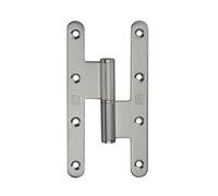 Paumelle à bois 160x80mm droit inox - HERACLES - Q-PAB16080-D