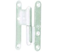 Paumelle bouts ronds à bague coudée TORBEL - 140x60x70 mm - Coudage 90° - Droite - J532940