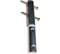 Paumelle sans lame - menuiserie bois - zingué - 100 x 14,5 mm - 4 pièces - SL1001 FAURE