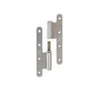 Paumelle à bouchons 110x55mm bout rond gauche - - J532325