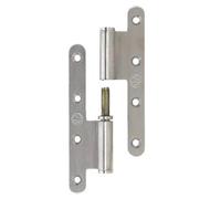 Paumelle à bouchons 160x80mm bout rond droite - - J532355