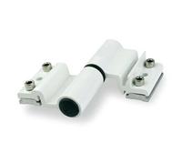 Paumelle à clamer 5504AI pour porte lourde - Blanc 9010 - 5524A-32