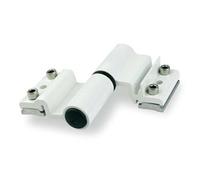 Paumelle à clamer pour porte lourde alu gris05 - FAPIM - 5504AI