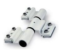 Paumelle à clamer 5512 FAPIM pour porte lourde - Blanc technal - 5532-32 Blanc G