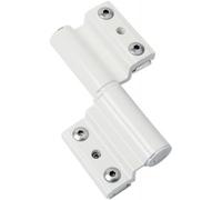 Paumelle à clamer - porte alu - 5682B - 27,5x19 mm - argent - Monza FAPIM