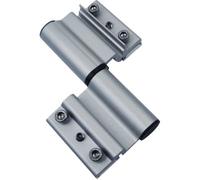Paumelle à clamer - porte alu - 5683C - 36x31 mm - anthracite - Monza FAPIM