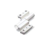 Paumelle à clamer Venice FAPIM pour porte-fenêtre - blanc 9010 - gorge 10x14.5 - 5601B-32