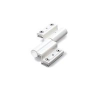 Paumelle à clamer Venice FAPIM pour porte-fenêtre - blanc 9010 - gorge 10x14.5 - 5601B-32
