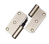 Paumelle à ressort close longueur 80 mm hauteur 80 mm gauche ARGENTA 10001013