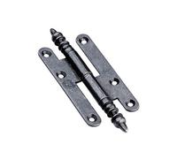 Paumelle à vase rustique 110x55mm droite acier poli - - 3ARD1151