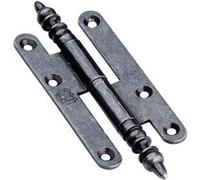 Paumelle à vase rustique 110x55mm droite acier poli - BROS - 3ARD1151