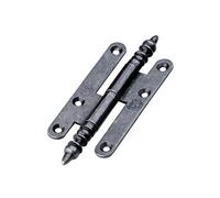 Paumelle à vase rustique 110x55mm gauche acier poli - - 3ARG1151