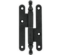 Paumelle à vase rustique 140x60mm droite acier noir - BROS - 16ARD146B Noir G