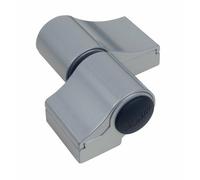 Paumelle à vissage direct - porte aluminium - 60 mm - blanc - Loira+ FAPIM