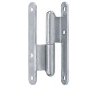 Paumelle acier pour meuble HETTICH, L.110 x l.44 mm