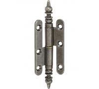 Paumelle acier pour meuble HETTICH, L.80 x l.45 mm