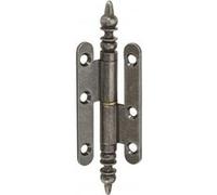 Paumelle acier pour meuble HETTICH, L.80 x l.45 mm G
