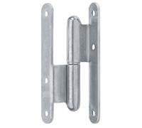 Paumelle acier pour meuble HETTICH, L.110 x l.44 mm