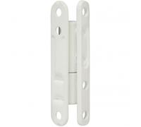 Paumelle acier pour porte HETTICH - L.115 x l.95 mm x Diam.15 mm - A visser - Noir - Rectangulaire